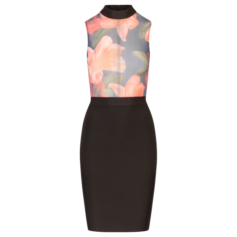 Kraimod Midikleid Bandagekleid rot