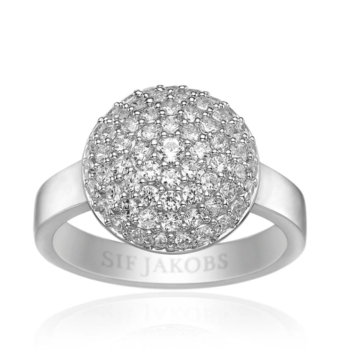 Sif Jakobs Jewellery Milan Piccolo Ring White Zirconia 925 Sterling Silver Statementring