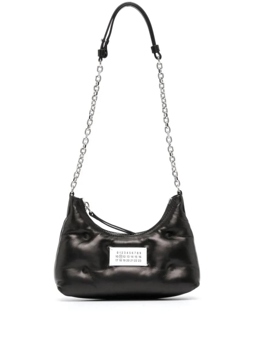 Maison Margiela Shopper - Glam Slam Micro Shoulder Bag - Gr. unisize - in Schwarz - für Damen