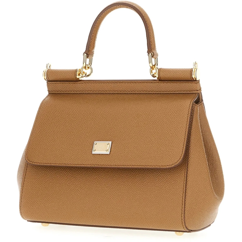 Dolce&Gabbana Tote Dolce&gabbana Biscuit leather medium Sicily handba braun(Image 2)