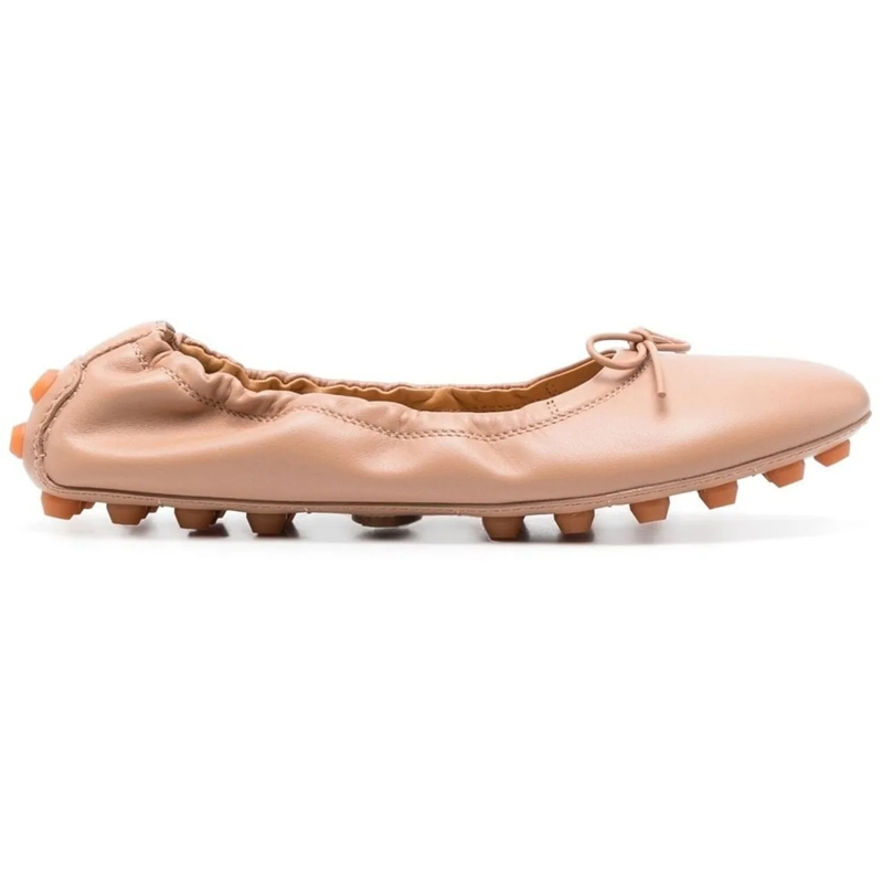 Tod's Ballerinas Flat Shoes Powder rose