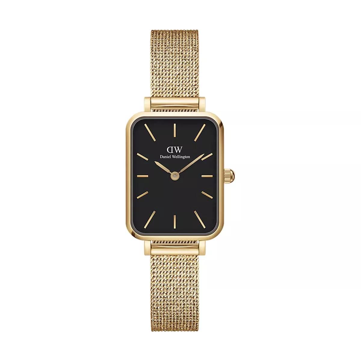 Daniel Wellington Uhr - Dw Quadro 20X26 Pressed Evergold G - Gr. unisize - in Gold - für Damen