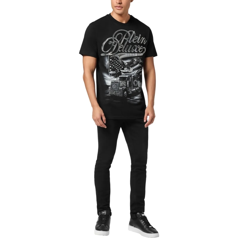 Philipp Plein T-Shirt T-Shirt Round Neck Ss Embellished schwarz(Image 2)