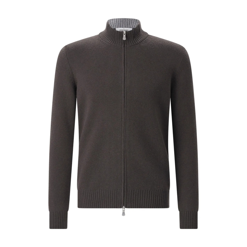 Gran Sasso Cardigan Strickjacke aus Schurwolle & Kaschmir grün(Image 4)