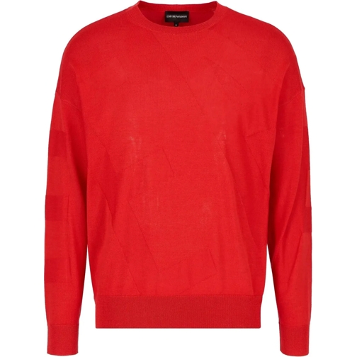 Emporio Armani  Sweaters Red rot