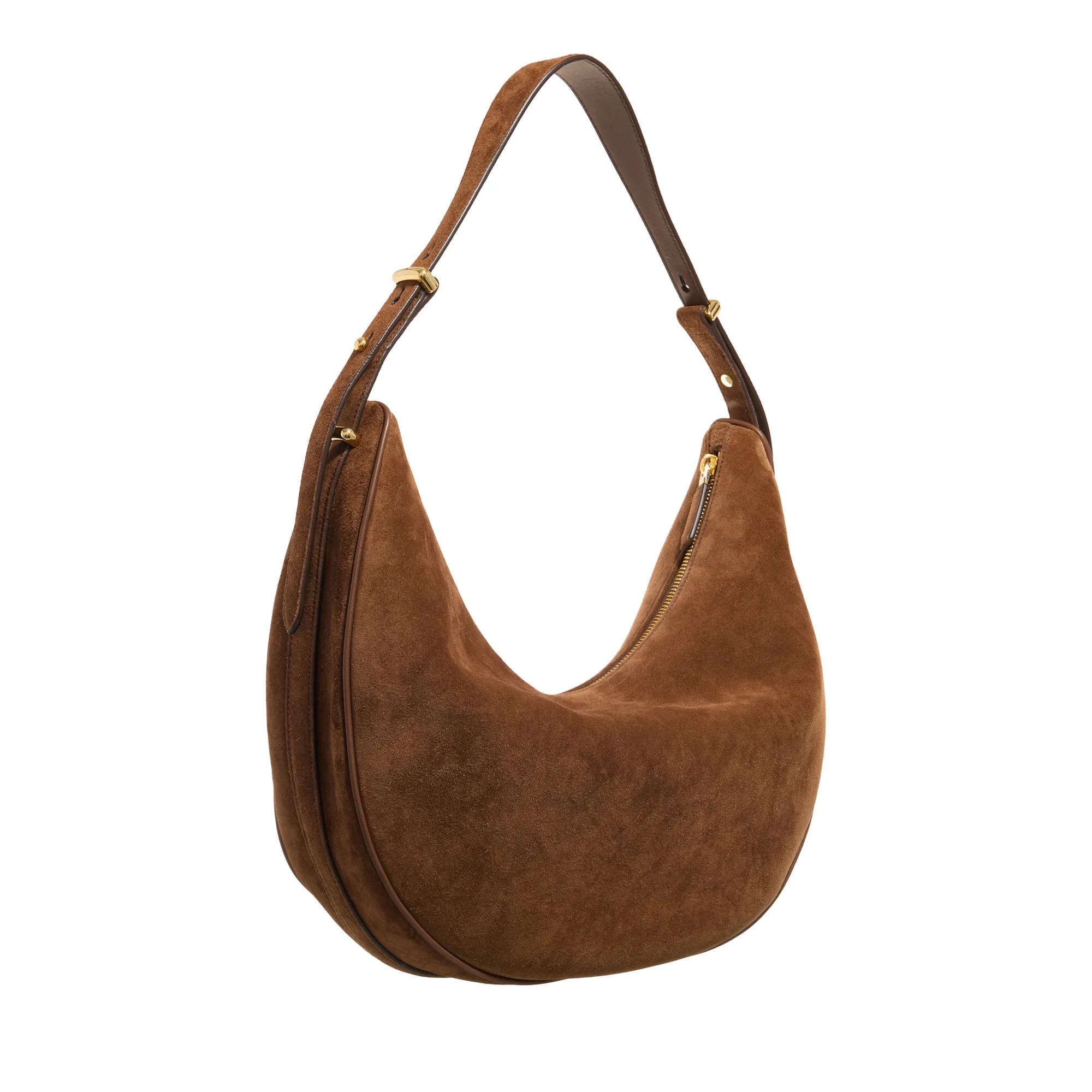 Prada Hobo bags Arqué Large in bruin