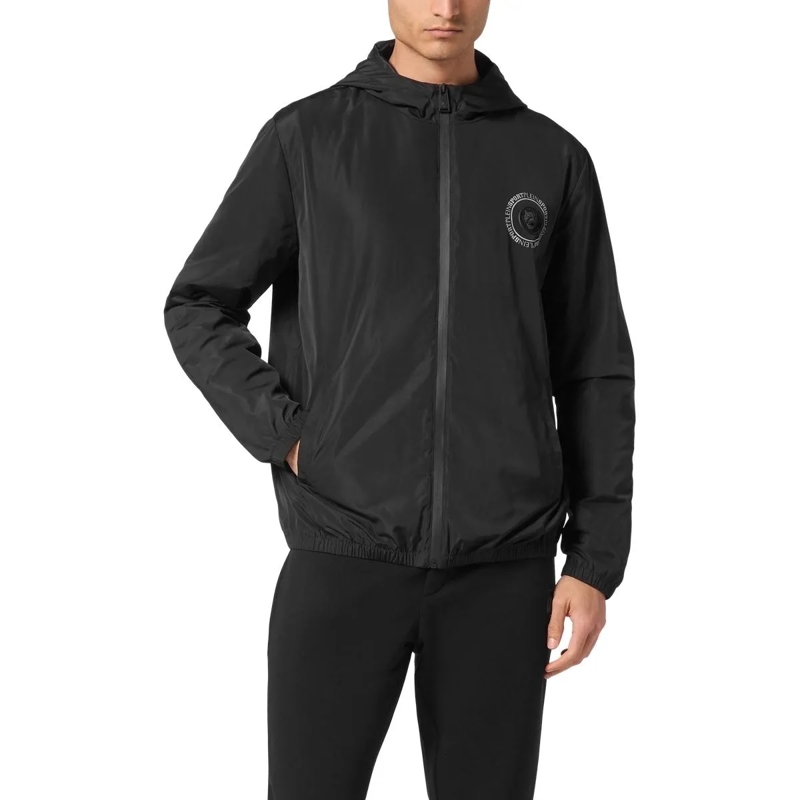 Plein Sport Übergangsjacke Windbreaker Carbon Tiger schwarz(Image 3)