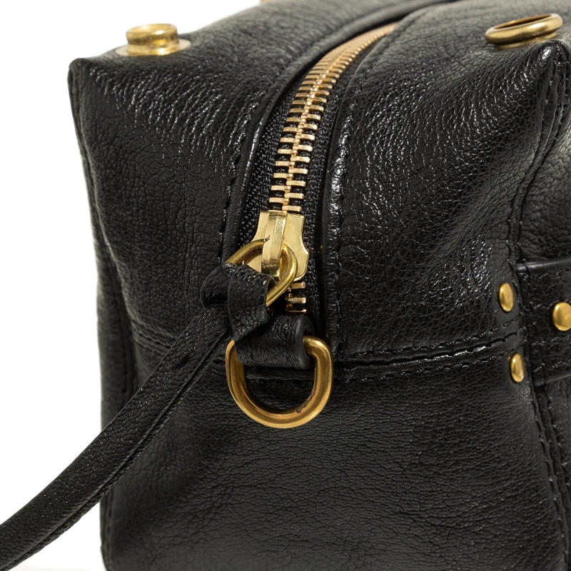 Jerome Dreyfuss Kosmetiktasche Lucky Case Goatskin Noir Graine(Image 4)