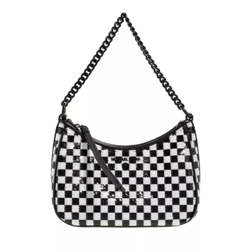 Michael Kors Small Chain Pouchette Blk Opticwht Pochette