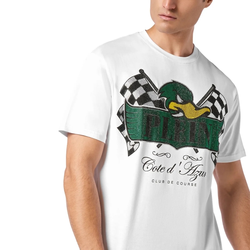Philipp Plein T-Shirt T-Shirt Duck weiss(Image 4)