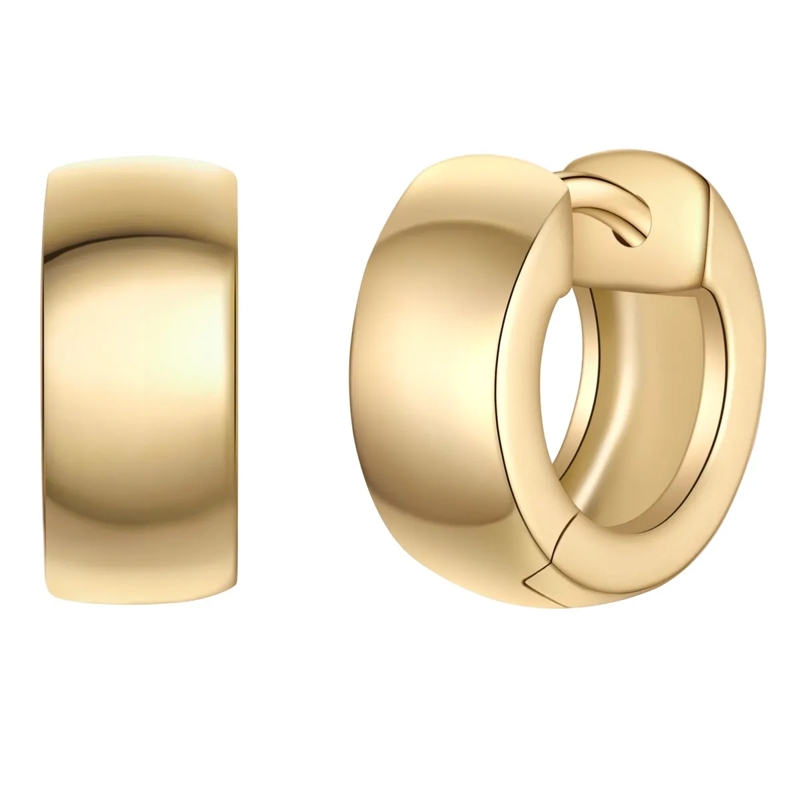 Glanzstücke München Ohrhänger Sterling Silber Creolen gold