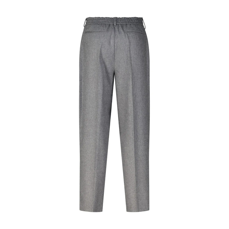 Pt Torino Stoffen broek Carrot-Fit Hose Daisy 0360 navy(Image 2)