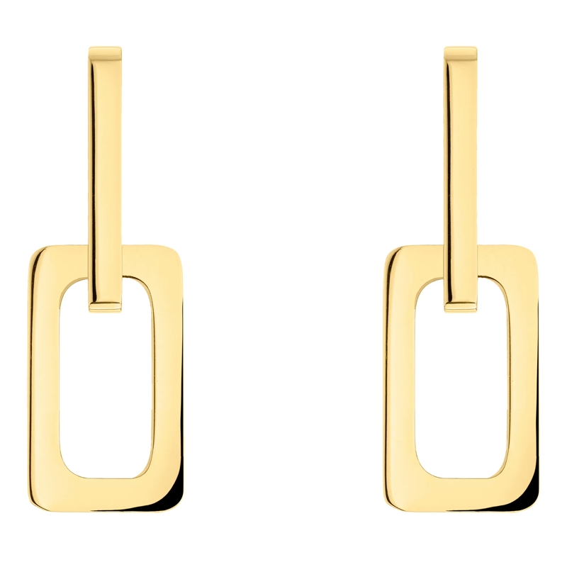 Liebeskind Berlin Ohrstecker Edelstahl The Mini Link gold(Image 4)