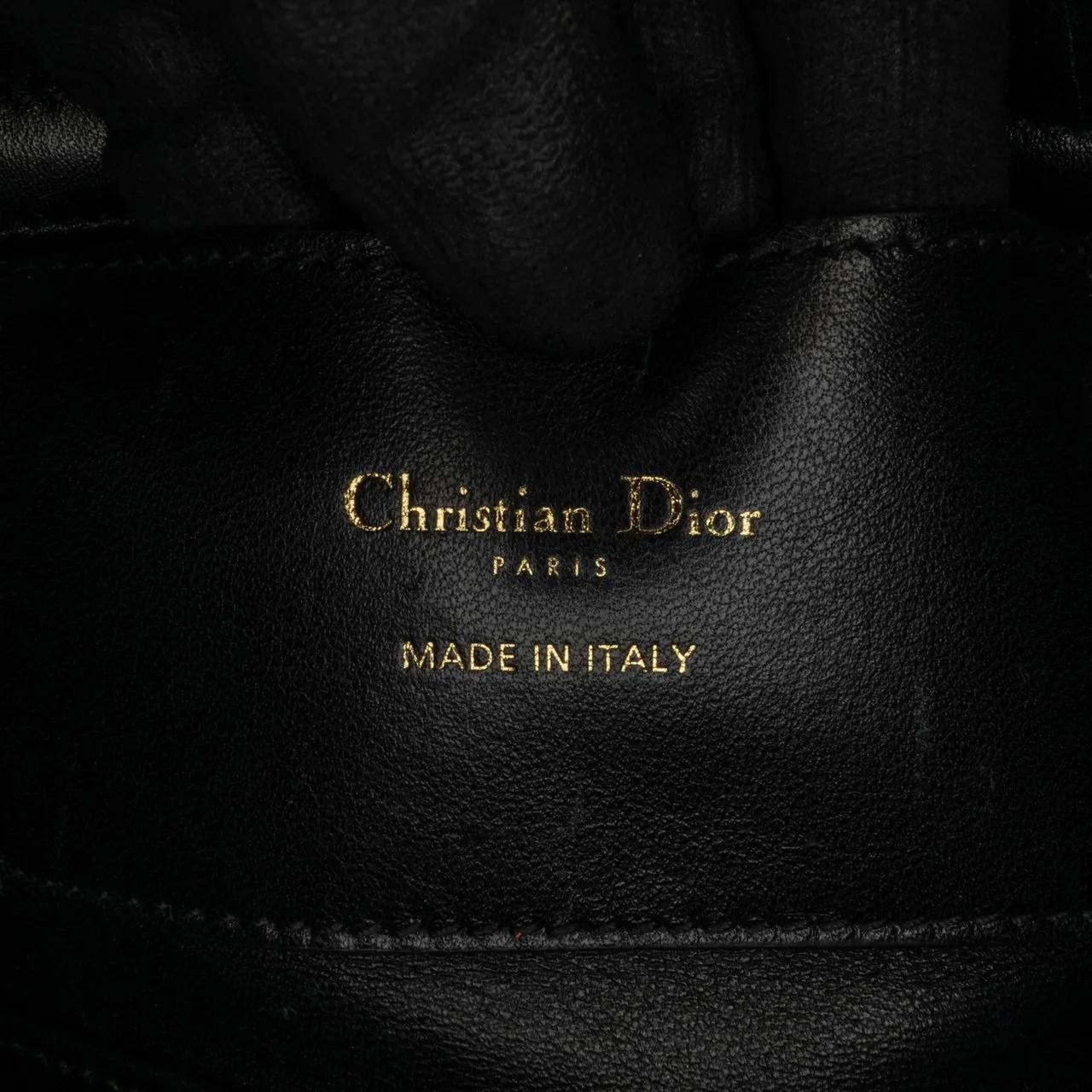 Thumbnail - Christian Dior Hobo Bags - Medium Beaded Ribbon Embroidered Floral Lady D Joy - Gr. unisize - in Blau - für Damen