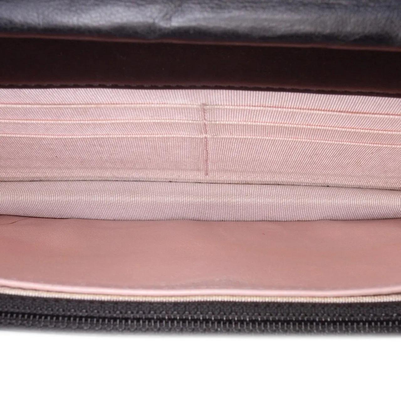 Thumbnail - Chanel Hobo Bags - 2008-2009 CC Quilted Lambskin Wallet On Chain - Gr. unisize - in Schwarz - für Damen