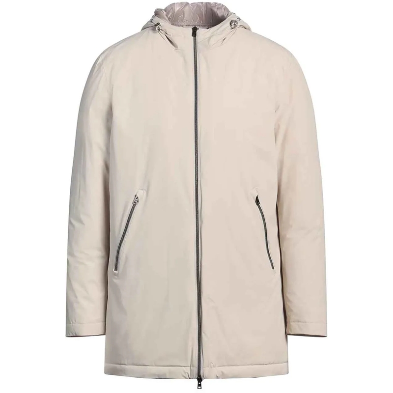 Herno T-Shirt HERNO Hooded Parka Jacket beige