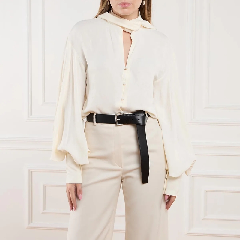 Prada Ledergürtel Women Leather Belt Black(Image 3)