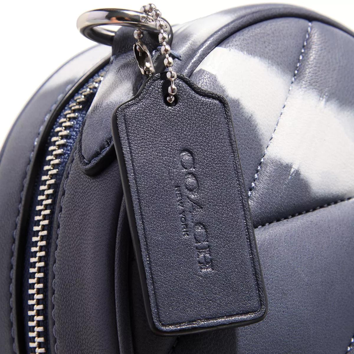 Coach Crossbody bags Quilted Tie-Dye Heart Crossbody in blauw