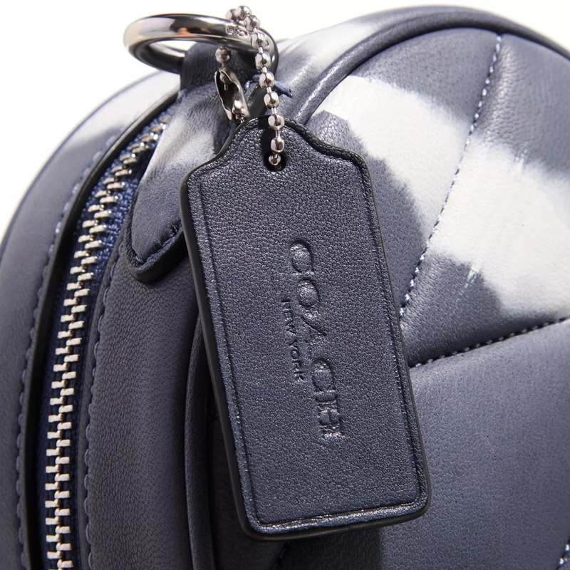 Coach Crossbody Bag Quilted Tie-Dye Heart Crossbody Midnight Navy(Image 4)