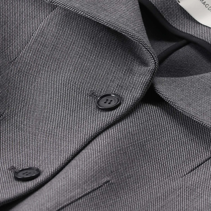 Magda Butrym Blazer Blazer aus Schurwolle grau(Image 4)