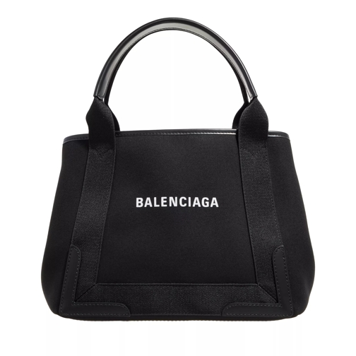 Balenciaga Cabas Handle Bag Black Tote