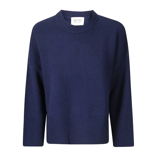 Be You Pullover Blue Cashmere Sweater Blue