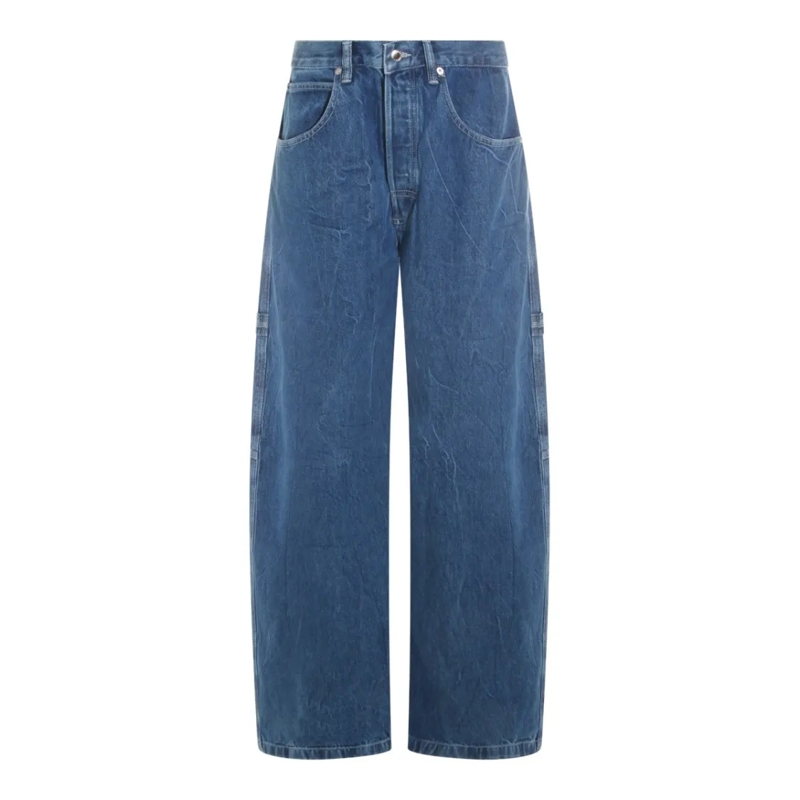 Alexander Wang Jeans Deep Blue Denim Balloon Jeans Blue