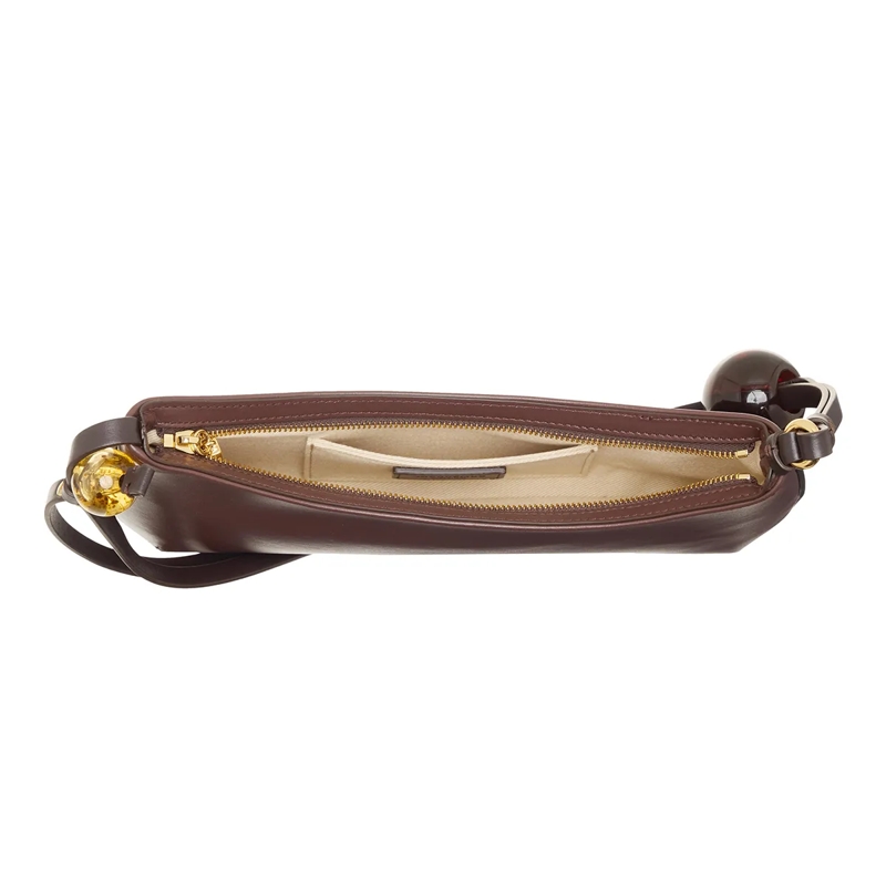 Jacquemus Schultertasche Le Bisou Perle Brown(Image 5)