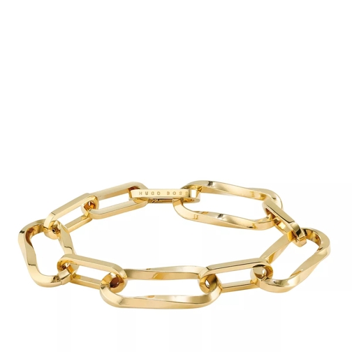 Boss Signature Chain Bracelet Gold Braccialetti