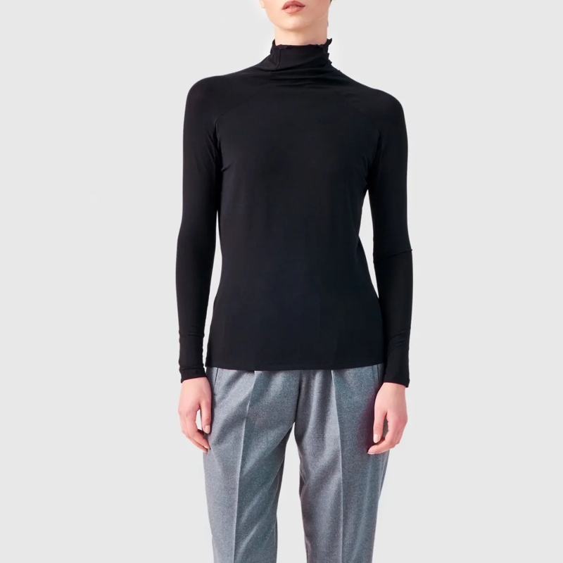 Helene Galwas Bluse Langarm Shirt HERDA schwarz(Image 2)