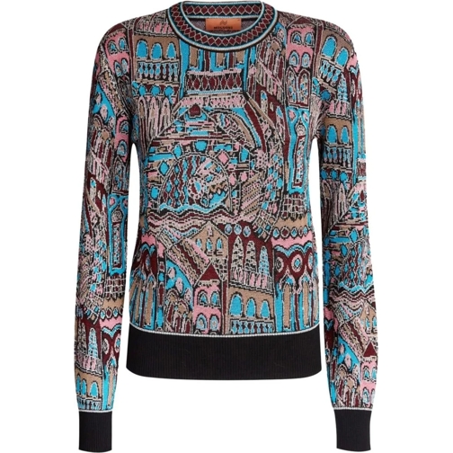 Missoni  crewneck sweater divers mehrfarbig