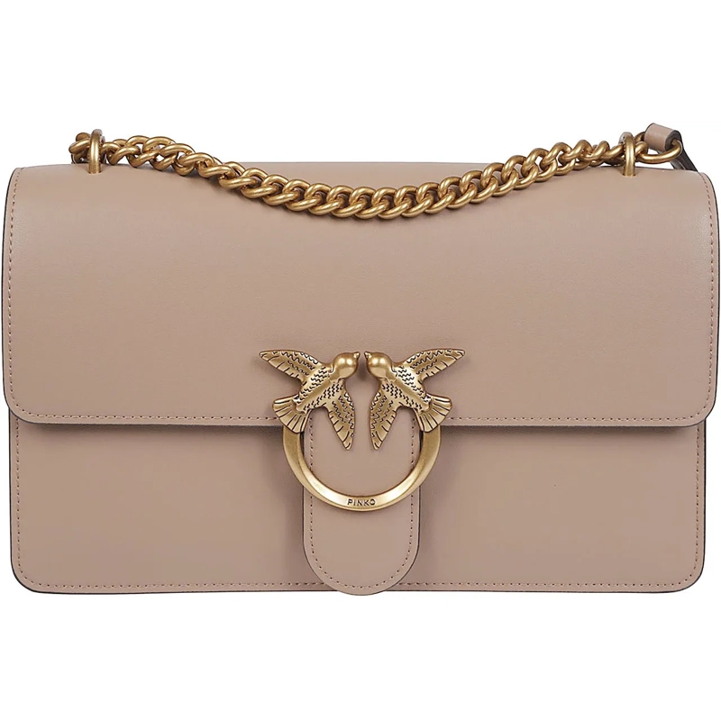 Pinko Fourre-tout Love One Classic Bag Brown braun