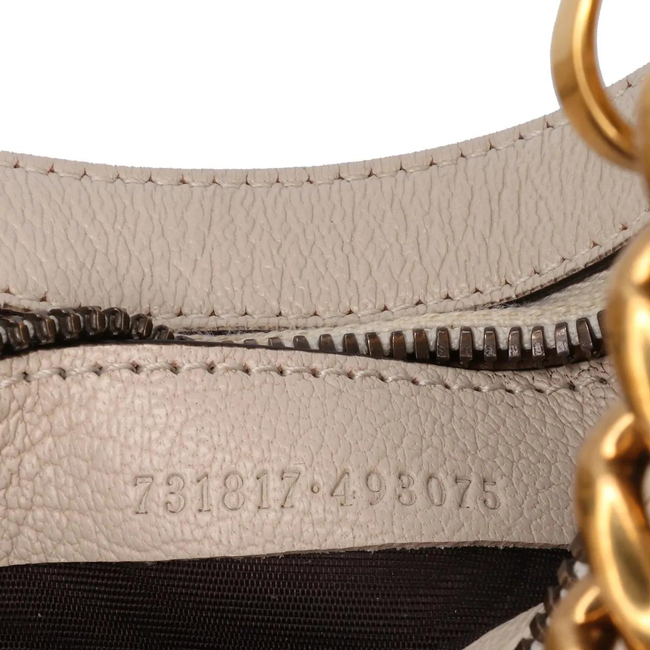 Thumbnail - Gucci Hobo Bags - 2016-2024 Small Calfskin Aphrodite Satchel - Gr. unisize - in Weiß - für Damen