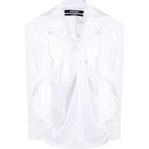 Jacquemus T-shirts Top White weiß