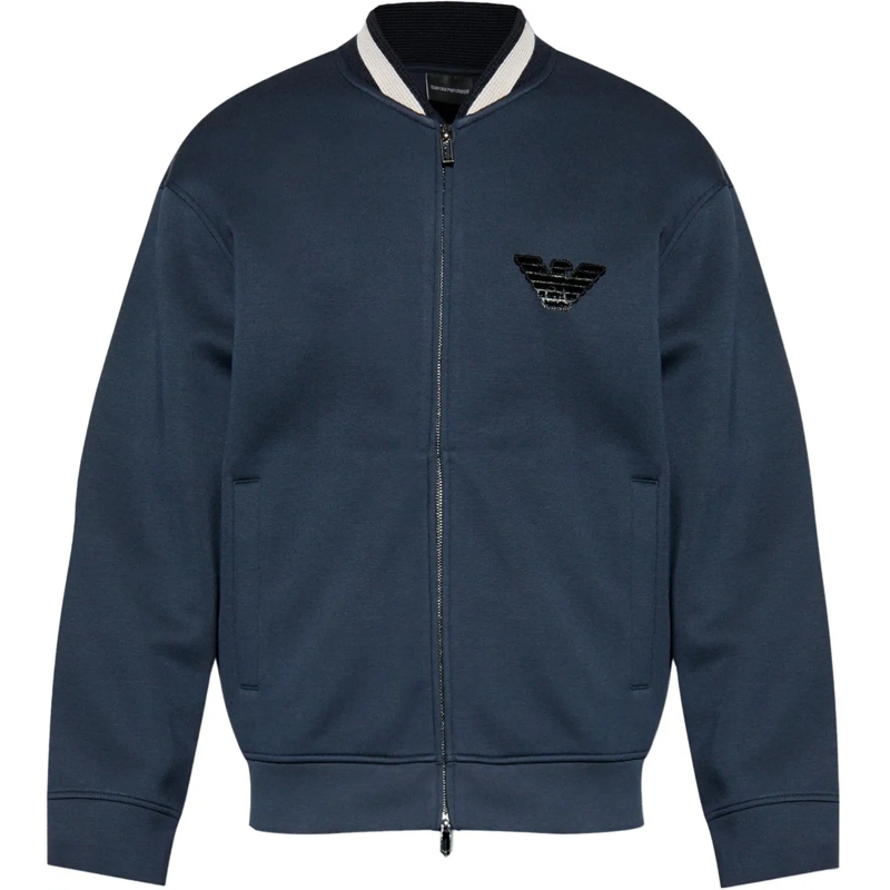 Emporio Armani  Sweaters Blue blau