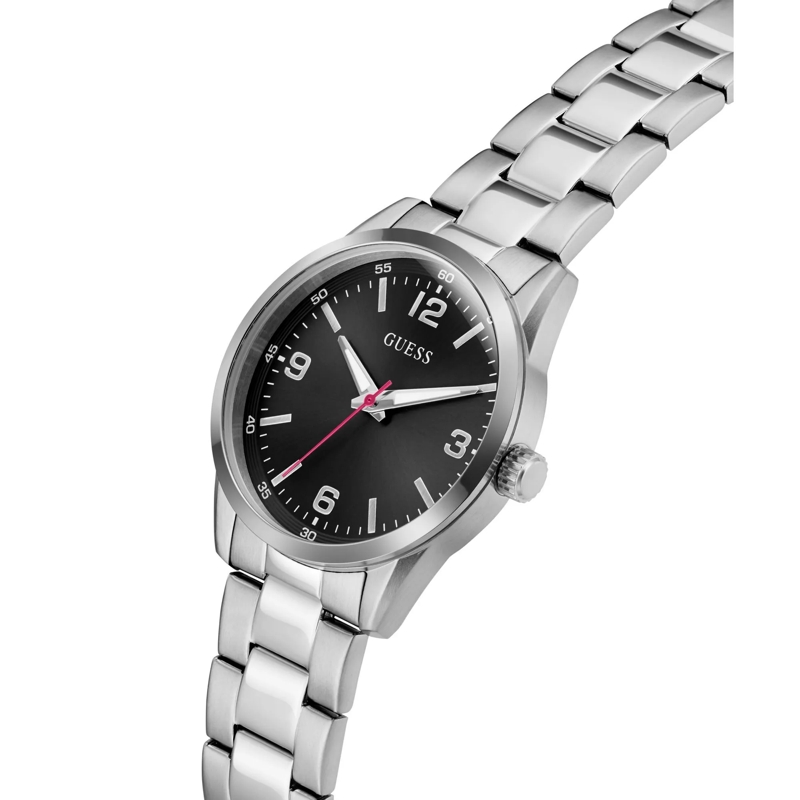 Guess Quarzuhr Quarz-Analoguhr Easton silber(Image 4)