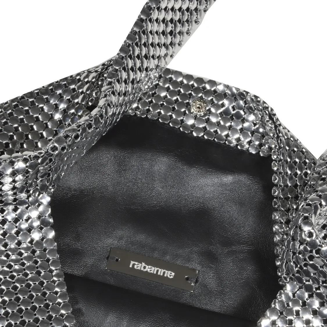 Paco Rabanne Crossbody bags Silver Medium Pixel Chain Bag in zilver