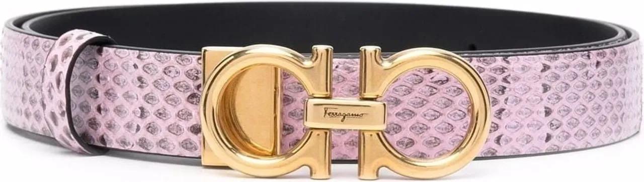 Salvatore Ferragamo Gürtel - Belts Black - Gr. 75 - in Schwarz - für Damen