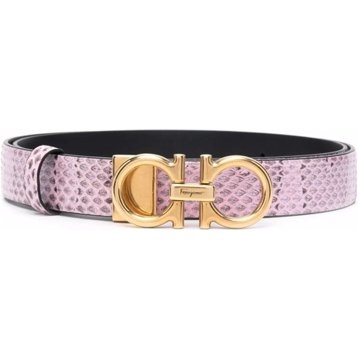 Salvatore Ferragamo Ceinture Belts Black schwarz