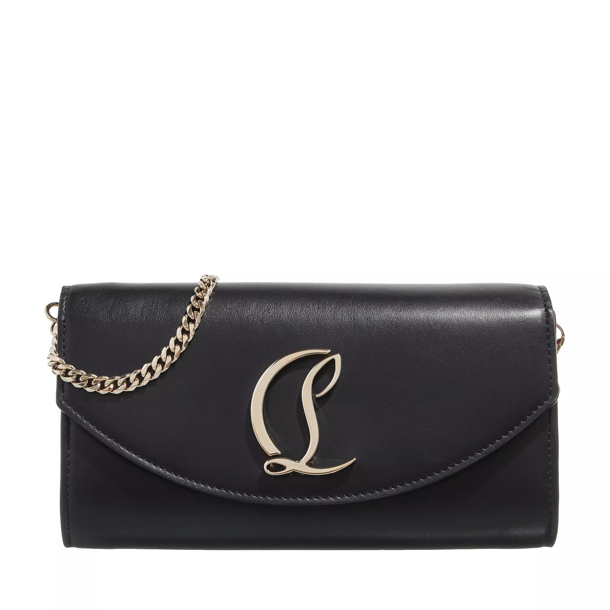 Christian Louboutin Portemonnaie - Wallet On A Chain - Gr. unisize - in Schwarz - für Damen