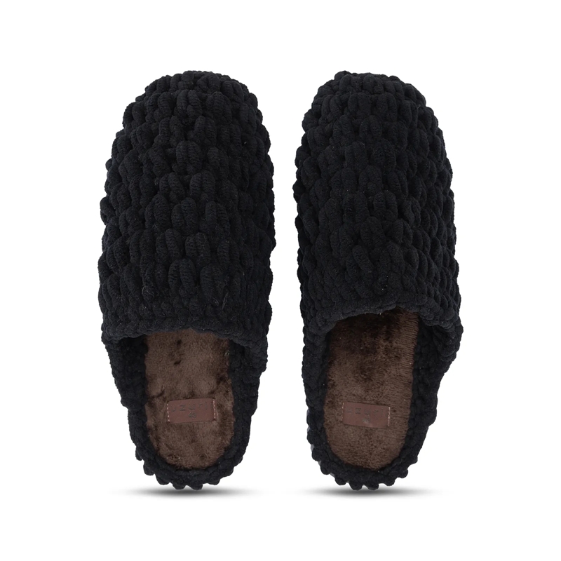 UZURII Flip Flops Pantoffeln Cosy black schwarz