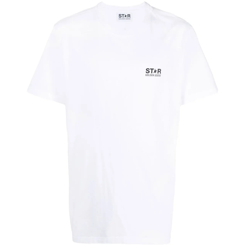Golden Goose T-Shirt T-Shirts And Polos White Black schwarz