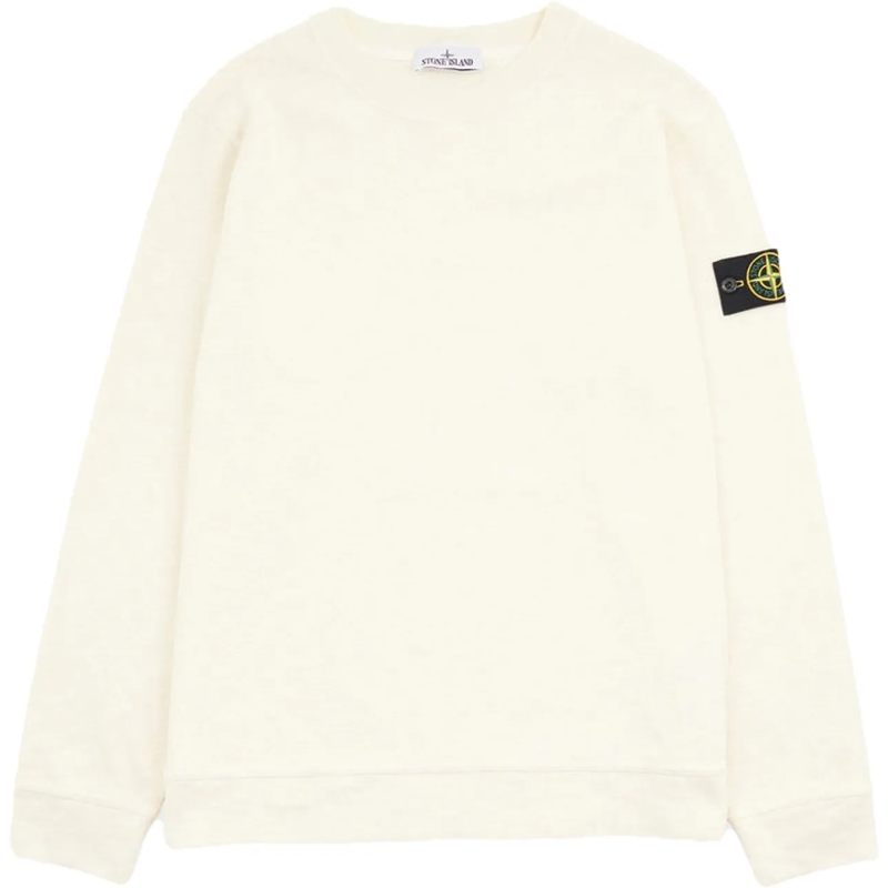 Stone Island  sweater ecru gewassen weiß