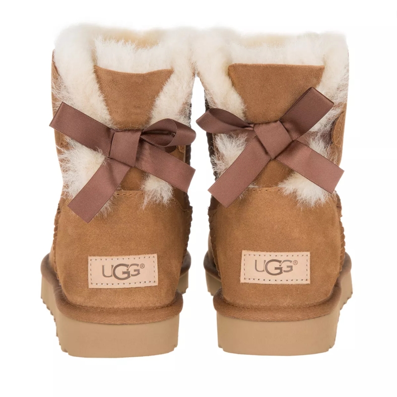 UGG Winterboots W Mini Bailey Bow Ii Chestnut(Image 4)