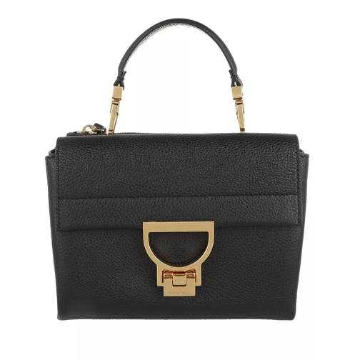Coccinelle Handbag Grainy Leather Noir Cartable