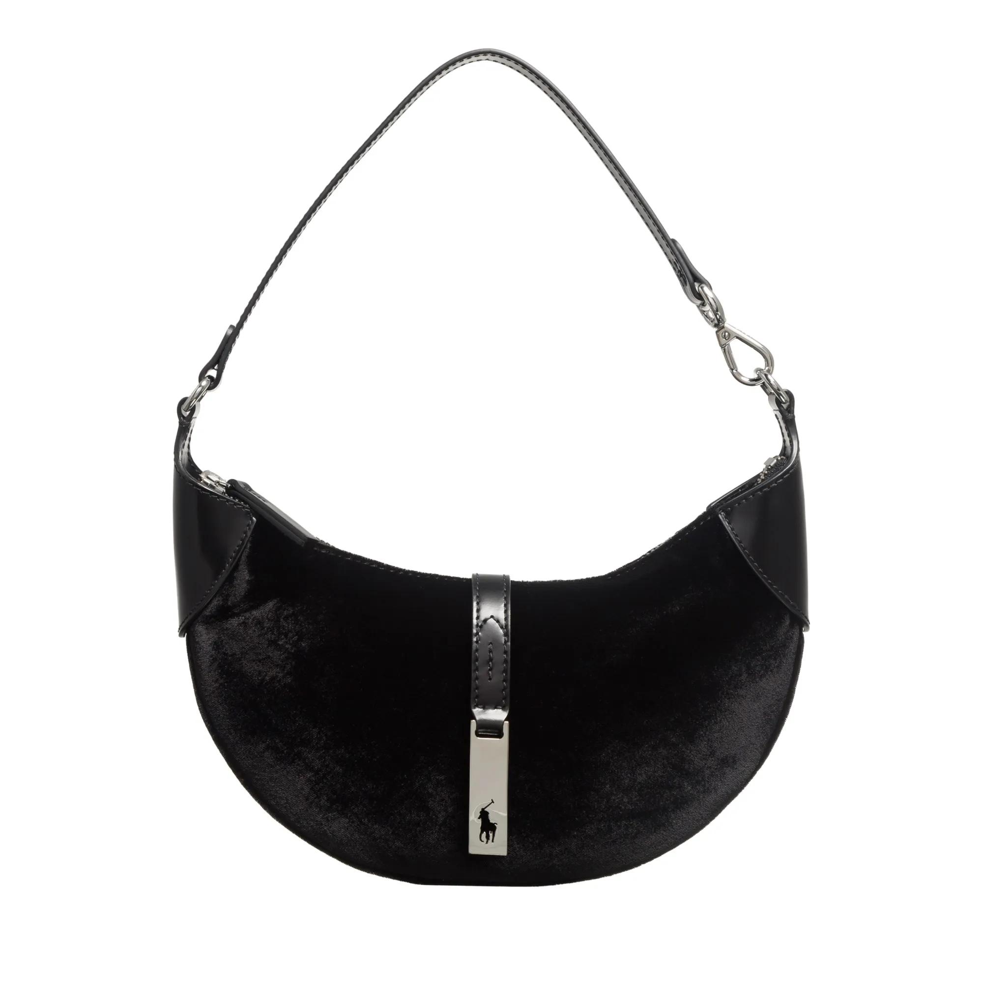 Polo Ralph Lauren Hobo Bag - Shoulder Bag Small - Gr. unisize - in Schwarz - für Damen