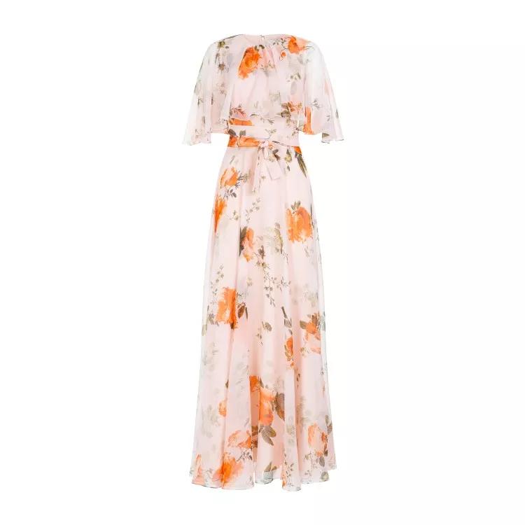 Erdem - Long Dress - Größe 8 - pink