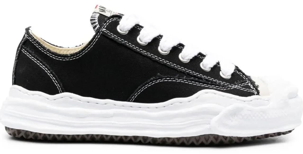 Maison Mihara Yasuhiro Hank Low Top Sneaker Black schwarz | Low