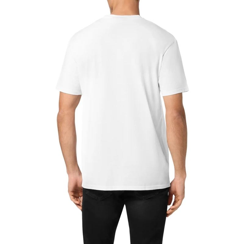 Philipp Plein T-Shirt T-Shirt Rundhalsausschnitt Ss Snake weiss(Image 2)