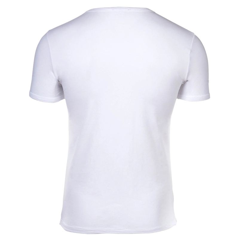 Versace Hemd T-SHIRT SHORT SLEEVES V NECK JERSEY TOPEKA BI-STRE weiss(Image 2)